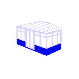 Hipped Lean-to Conservatory