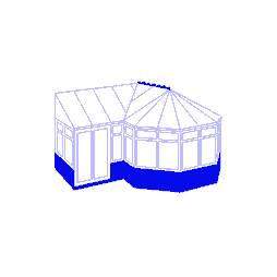 P Shaped Conservatory